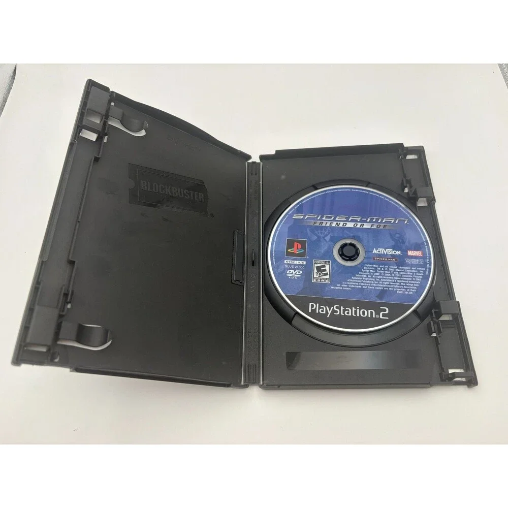Spider-Man: Friend or Foe Sony PlayStation 2, 2007 No Manual PS2 Activision